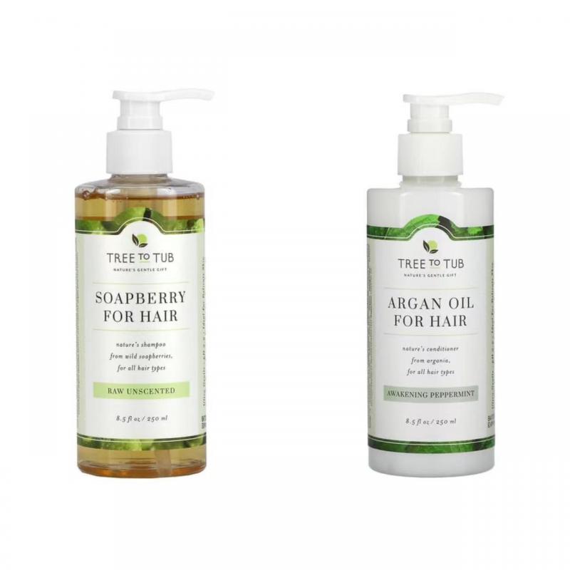 Tree to tub 摩洛哥坚果洗护套装250ml+250ml